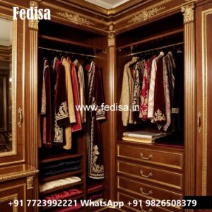 Timeless Wooden Closet with Luxury Appeal No-5249