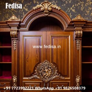 Royal Wooden Closet with Artistic Craftsmanship No-5265