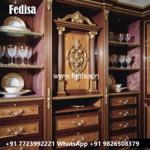 Luxury Classic Wardrobe with Rich Texture No-5267