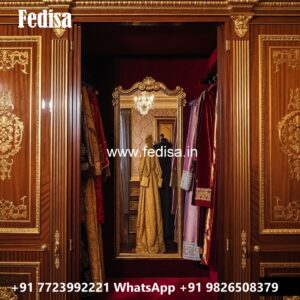 Timeless Wardrobe Design with Elegant Features No-5276