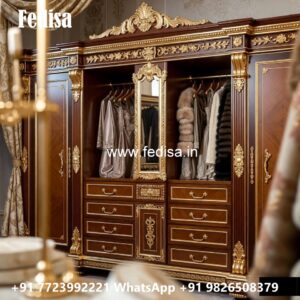 Traditional Bedroom Wardrobe with Decorative Style No-5285