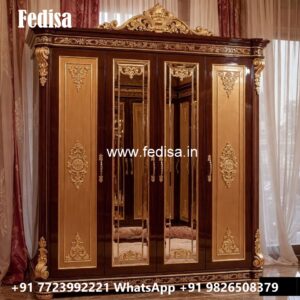 Premium Wooden Closet with Classic Finish No-5292