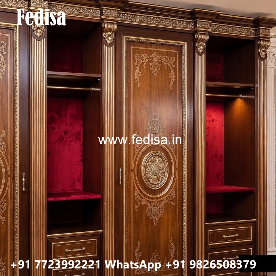 Classic Wardrobe Design with Vintage Luxury No-5299