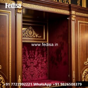 Vintage Wooden Closet with Luxury Touch No-5304
