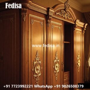 Elegant Wardrobe Design with Royal Charm No-5305