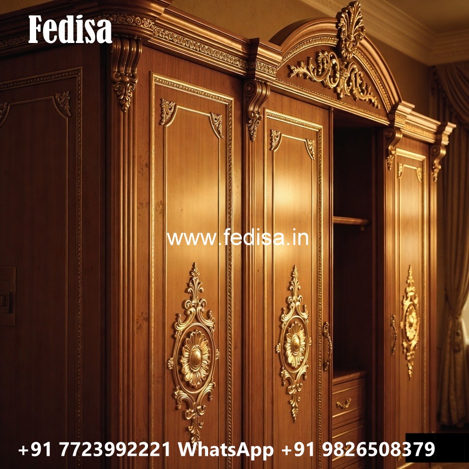 Elegant Wardrobe Design with Royal Charm No-5305