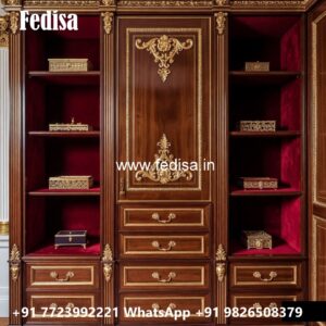 Antique Closet Design with Wooden Craftsmanship No-5313