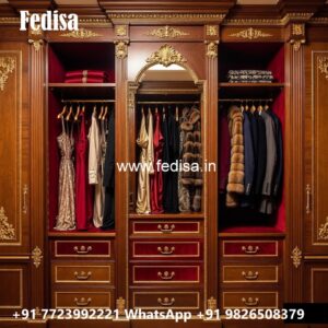 Classic Bedroom Closet with Premium Storage No-5324