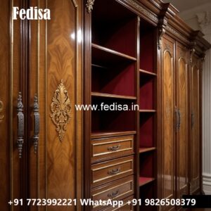 Traditional Wardrobe Design with Vintage Style No-5371
