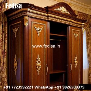 Vintage Wooden Closet with Premium Texture No-5373