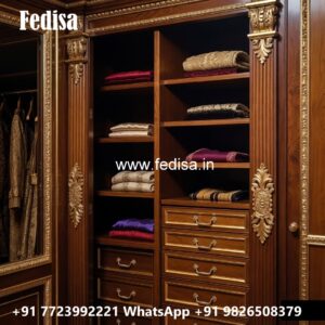 Elegant Closet Design with Decorative Charm No-5375