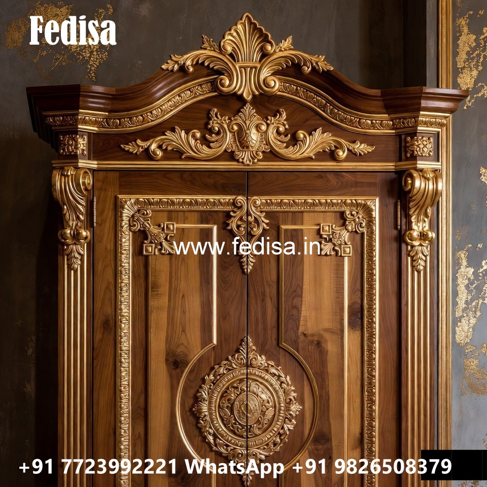Premium Wardrobe Design with Decorative Details No-5381