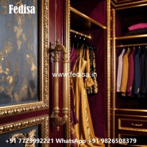 Timeless Bedroom Closet with Royal Charm No-5383