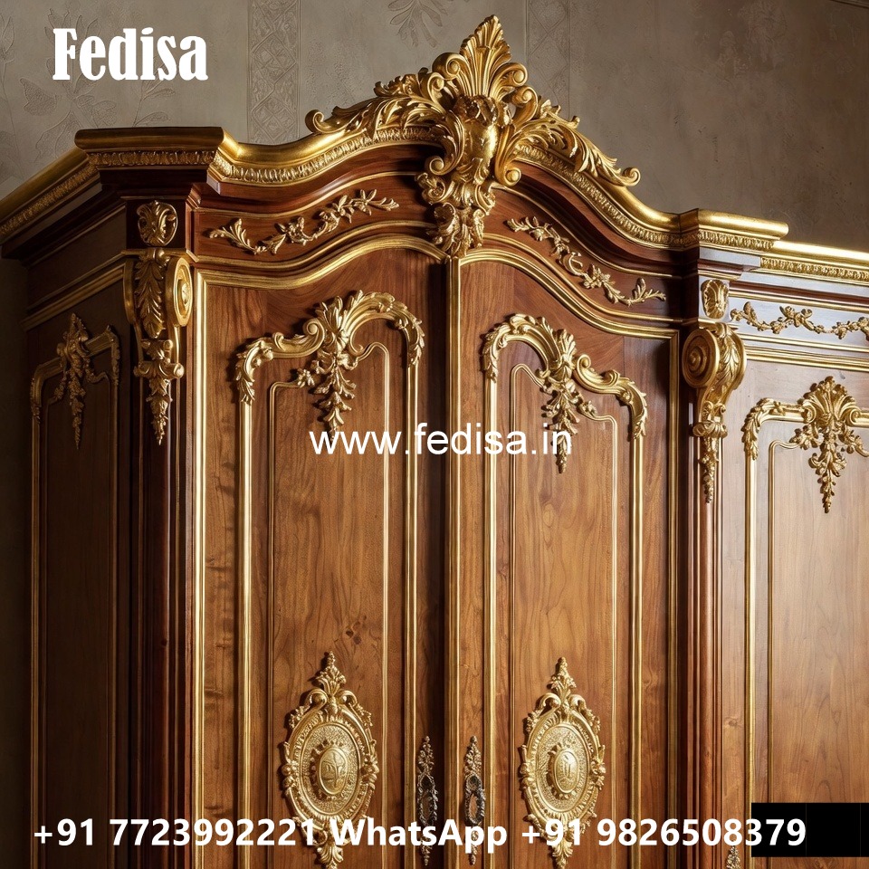 Classic Wardrobe Design with Wooden Sophistication No-5384