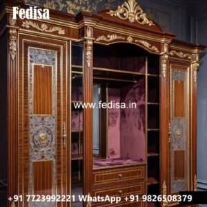 Traditional Closet Design with Artistic Beauty No-5385