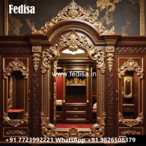 Classic Wooden Wardrobe Design for Elegant Interiors No-5412