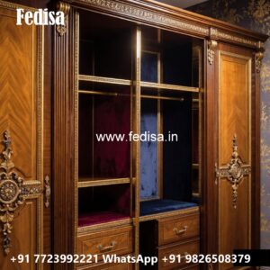 Modern Wardrobe Design with Hidden Storage No-5435