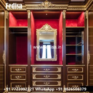 Luxury Wardrobe Design for Spacious Bedrooms No-5452