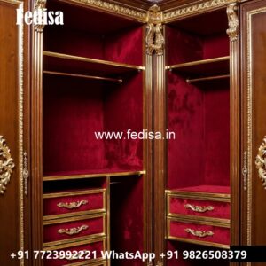 Functional Wooden Wardrobe Design Inspiration No-5467