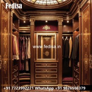Modern Wardrobe Design with Elegant Lighting No-5477
