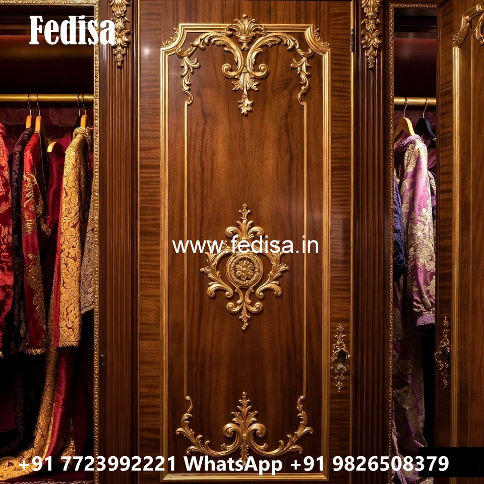 Wooden Wardrobe Design with Luxury Appeal No-5488