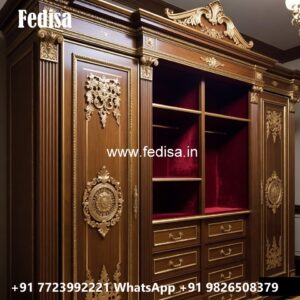Modern Wardrobe Design with Sleek Storage No-5511