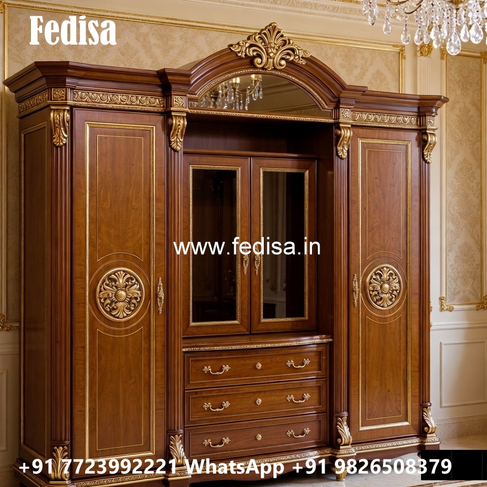 Beautiful Wardrobe Design with Contemporary Touch No-5523