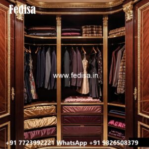 Minimal Wardrobe Design with Elegant Storage No-5525