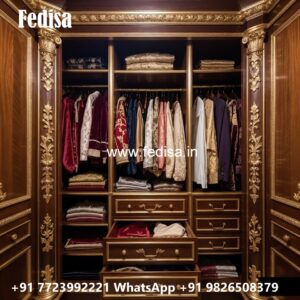 Premium Wardrobe Design with Glass Finish No-5531