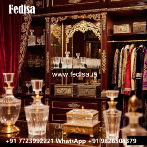 Luxury Wardrobe Design with Elegant Layout No-5542