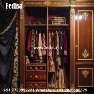 Wardrobe Design Ideas with Designer Finish No-5559