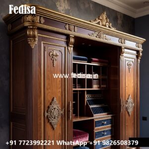 Luxury Wardrobe Design with Smart Shelving No-5588
