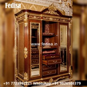 Stylish Wardrobe Design with Luxury Details No-5599
