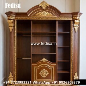 Modern Wardrobe Design with Decorative Panels No-5605