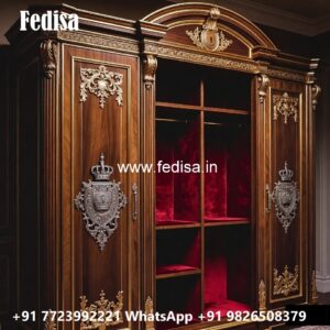 Premium Wardrobe Design with Glass Elements No-5608