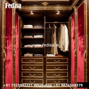 Luxury Wardrobe Design with Functional Layout No-5614