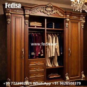 Contemporary Wardrobe Design with Smart Features No-5616