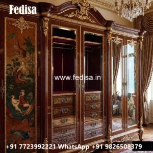 Elegant Wardrobe Design with Modern Features No-5640