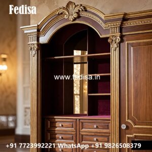 Luxury Wardrobe Design with Premium Glass Doors No-5655