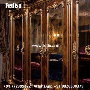 Luxury Bedroom Wardrobe Design with Smart Features No-5672