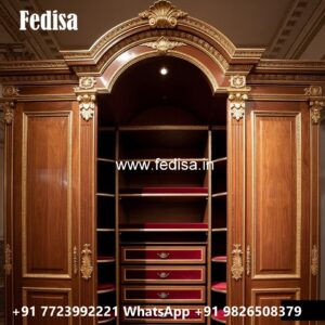 Stylish Wardrobe Design with Luxury Storage Features No-5693
