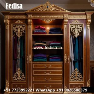 Smart Wooden Wardrobes No-5796