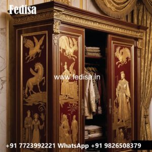 Elegant Wooden Wardrobes No-5949