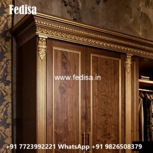 Classic Wooden Wardrobe for Master Bedrooms No-6008