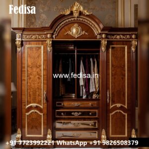 Premium Classic Wooden Wardrobe Ideas No-6028