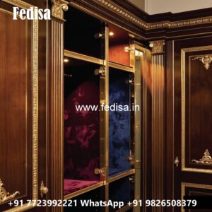 Classic Wardrobe Design for Luxury Villas No-6042