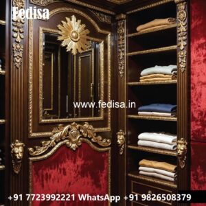 Classic Wardrobe Design with Sliding Doors No-6055