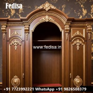 Traditional Closet Design with Rich Finish No-6060