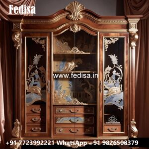 Classic Wardrobe Design with Rich Elegance No-6075