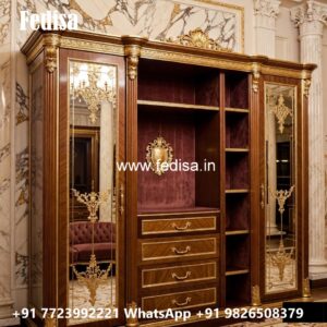 Classic Bedroom Wardrobe with Rich Texture No-6088